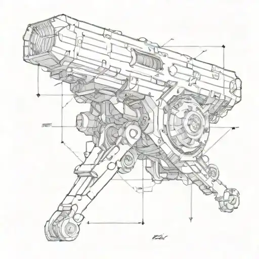 engineering tattoo design idea