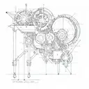 engineering tattoo design idea