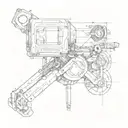 engineering tattoo design idea