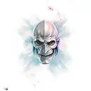 pale swordsman tattoo design idea