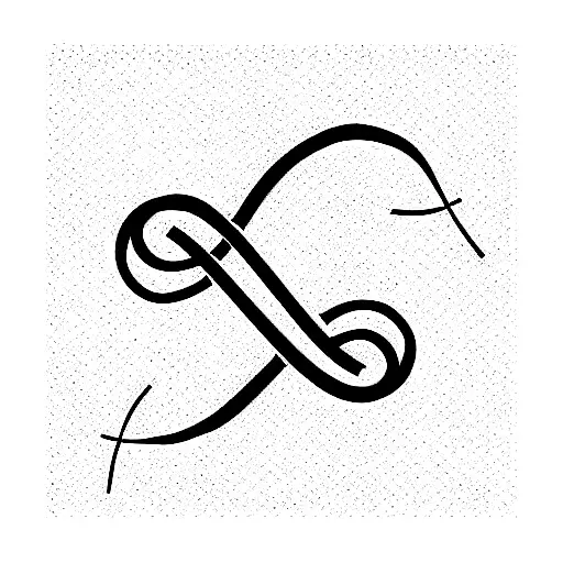 Infinity Symbol HAVING HEARTBEAT GRAPHS AND "4S" AND "503" THESE WORDS tattoo design idea