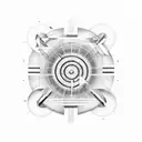 Infinity Symbol HAVING HEARTBEAT GRAPHS AND "4S" AND "503" THESE WORDS tattoo design idea