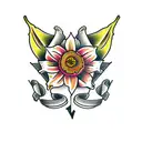 daffodils  tattoo design idea