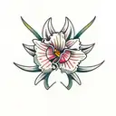 daffodils  tattoo design idea