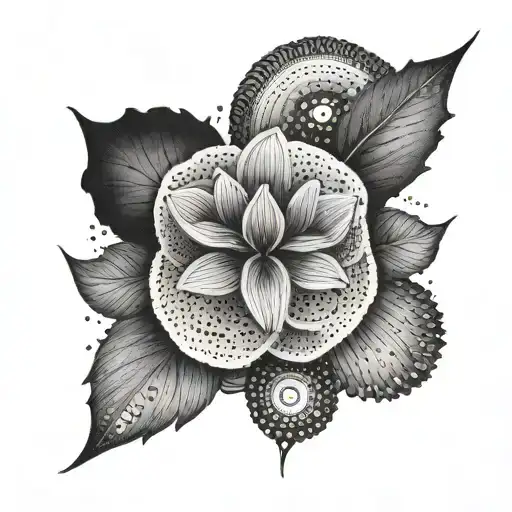 silence life tattoo design idea