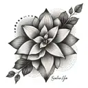 silence life tattoo design idea