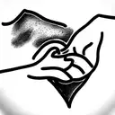 creation of Adam tattoo design idea