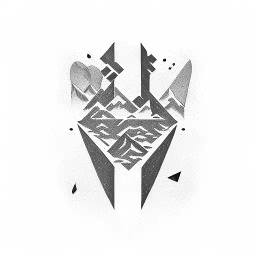 nature,focus,meditation,training,languages,strenght,learning,books  tattoo design idea