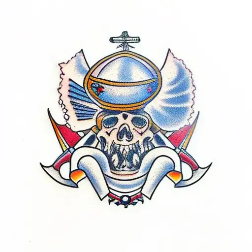 cossack tattoo design idea