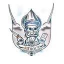 Cossack tattoo design idea