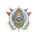 Cossack tattoo design idea