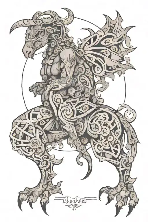 Daedalus tattoo design idea