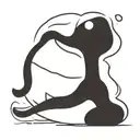 funny duck tattoo design idea