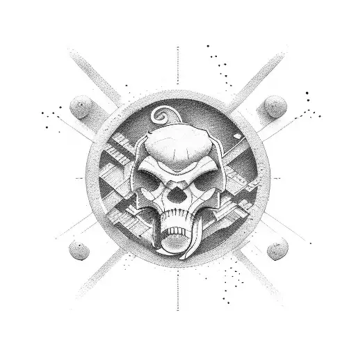 industry climb tattoo design idea