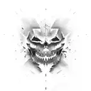 call of duty: ghost  tattoo design idea