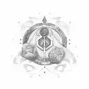 libra + 2003 + Trust the process tattoo design idea