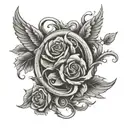 narrower logo tattoo design idea