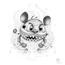 stich tattoo design idea