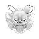 stich tattoo design idea