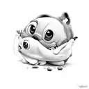 stich tattoo design idea