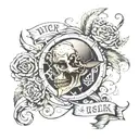 taking risk nothing gain nothing/newspaper tattoo design idea