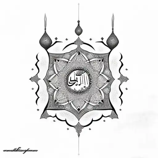 Calligraphy Islamic calligrapher Art Writing Logo, Arabi, white, mosque,  tattoo png | PNGWing