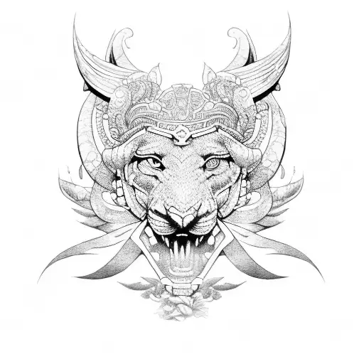 runas mayas tattoo design idea