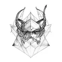 skyrim artwork tattoo design idea