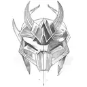 skyrim artwork tattoo design idea