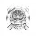 The Hitchhiker's Guide to the Galaxy douglas adams tattoo design idea