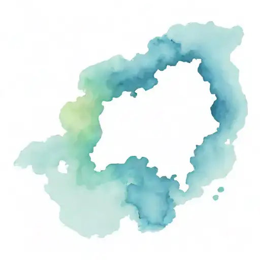 africa continent tattoo design idea