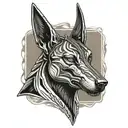 Anubis tattoo design idea