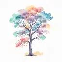 tree tattoo design idea