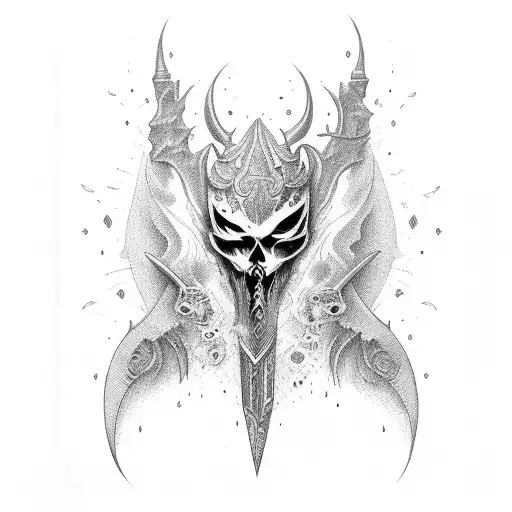espada tattoo design idea