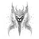 espada tattoo design idea