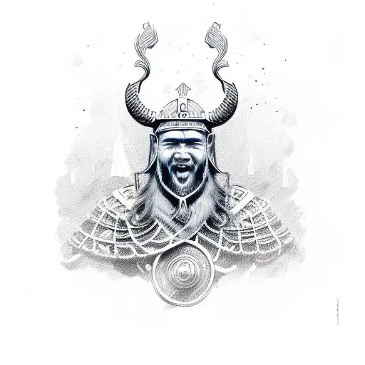 viking marine RN tattoo design idea