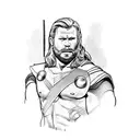 thor captain hulk tattoo design idea