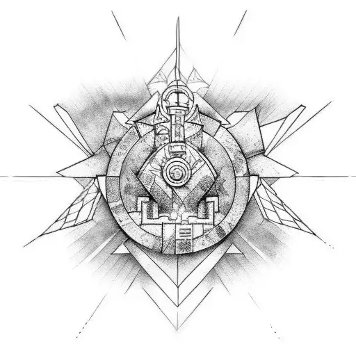 Metro 2033 tattoo design idea