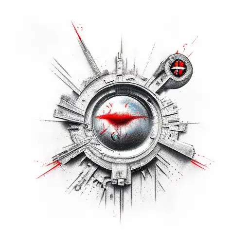 Metro 2033 tattoo design idea