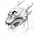 Metro 2033 tattoo design idea