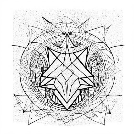 magic tattoo design idea