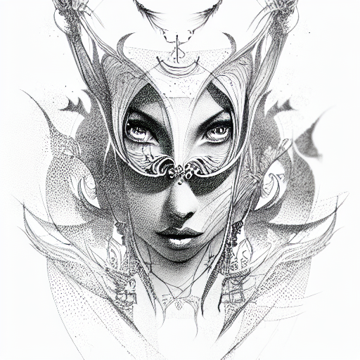 magic tattoo design idea