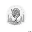 Rooted in Colorado tattoo design idea