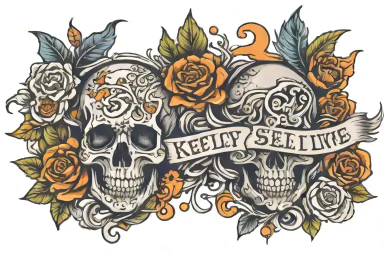 Keep Your Self Alive tattoo design idea
