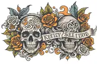 Keep Your Self Alive tattoo design idea