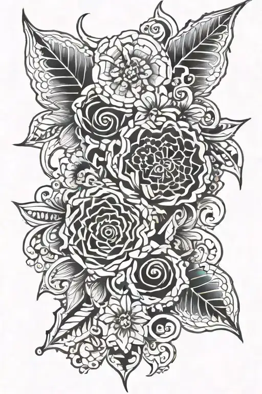 learning to live tattoo design idea