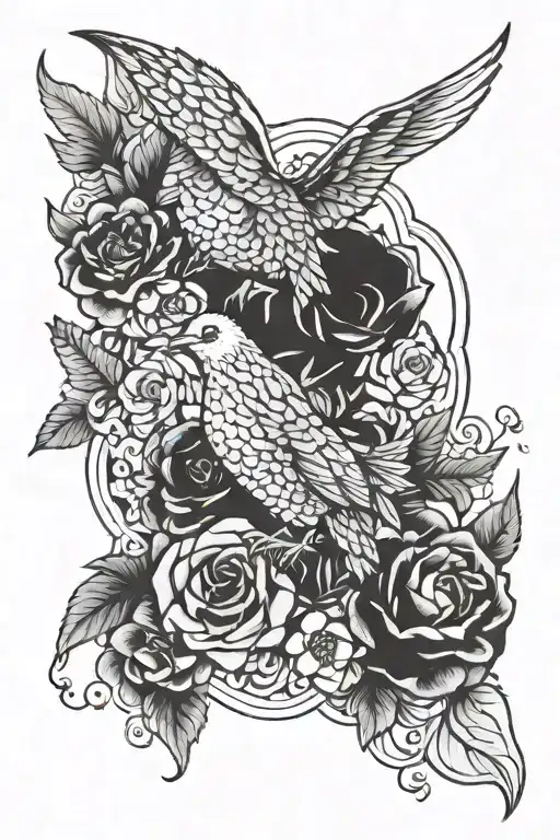 learning to live your life tattoo design idea