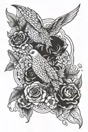 learning to live your life tattoo design idea