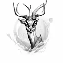 springbok  tattoo design idea