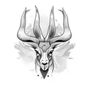 springbok  tattoo design idea
